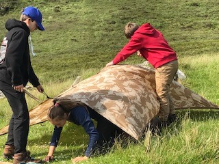 Making shelters
