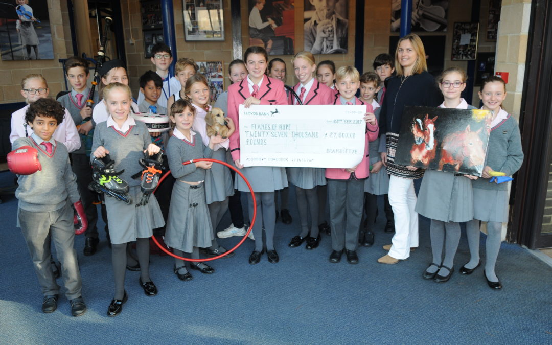 Brambletye raise £27,000 for Charity